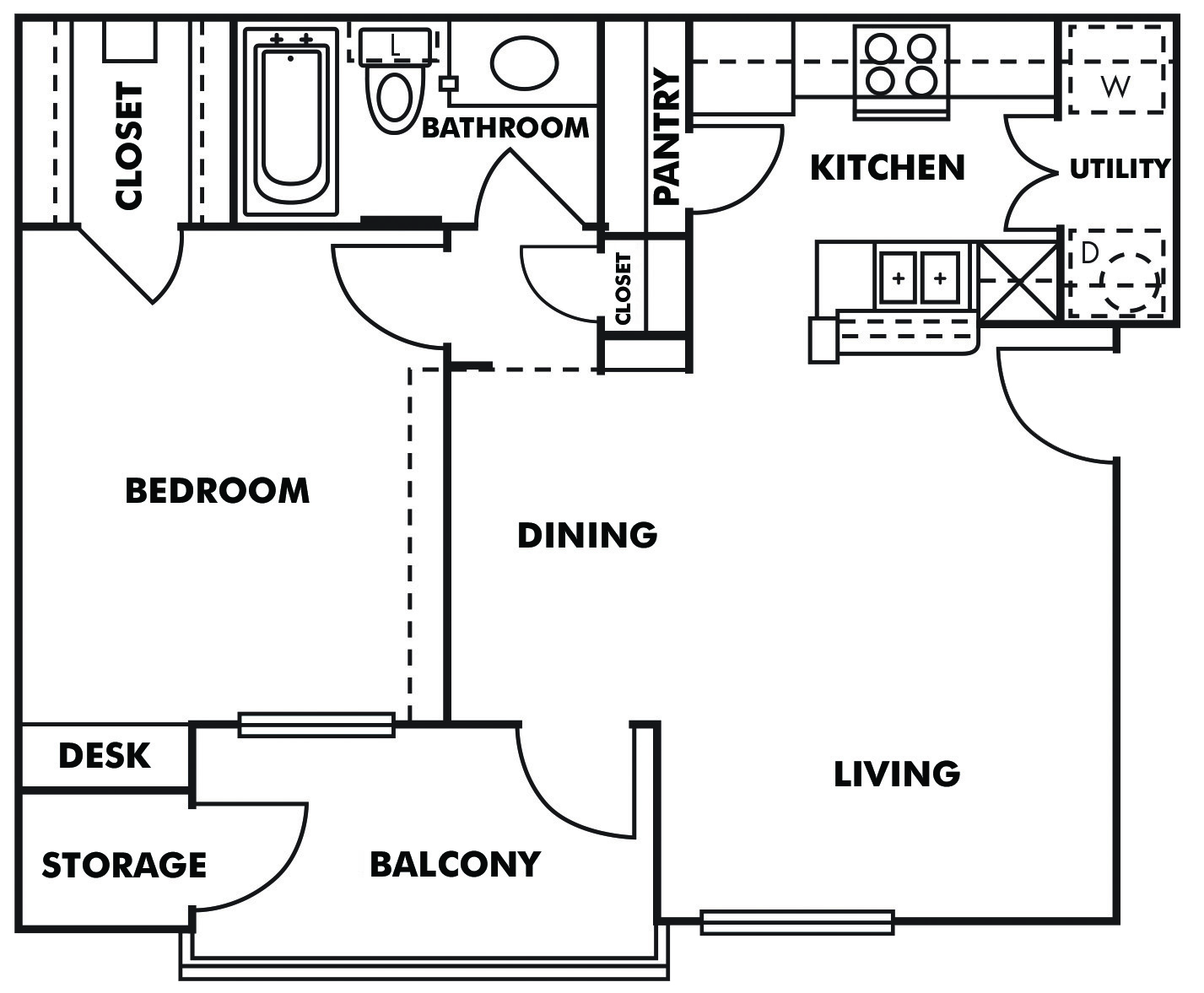 Willow floor plan
